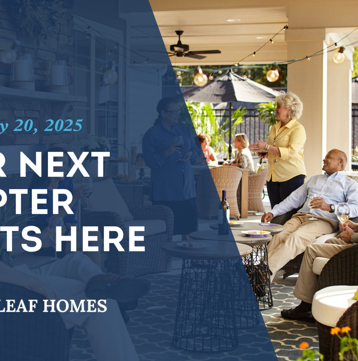 Future homeowners and guests enjoy a lively evening at The Retreat at Rosemont clubhouse, connecting and learning together.