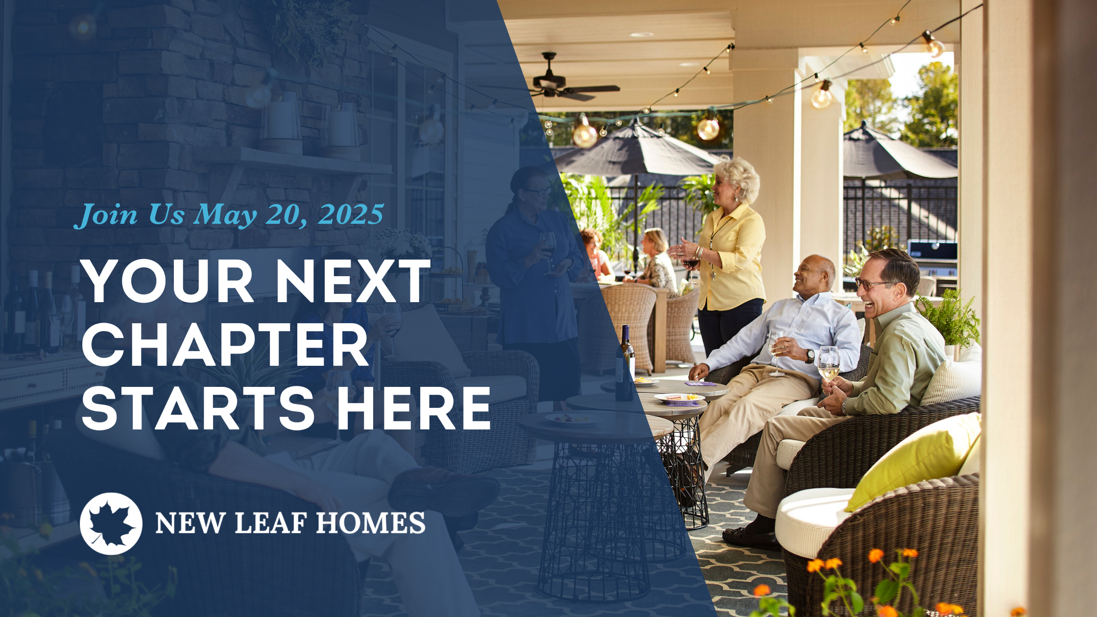 Future homeowners and guests enjoy a lively evening at The Retreat at Rosemont clubhouse, connecting and learning together.
